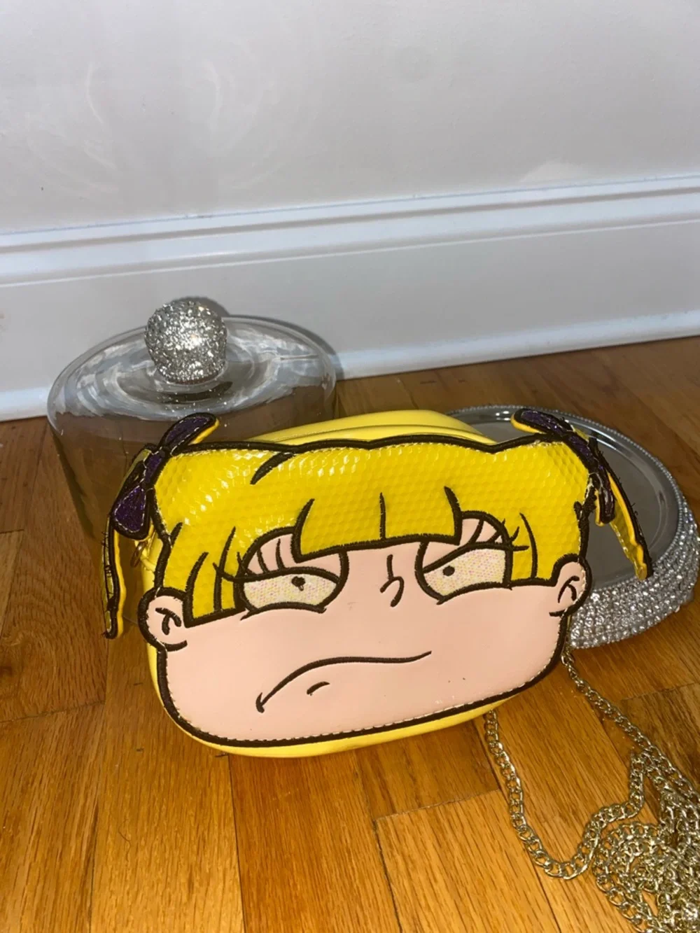 Danielle Nicole Angelica Pickles Sunny Yellow  Crossbody - Picture 5 of 6